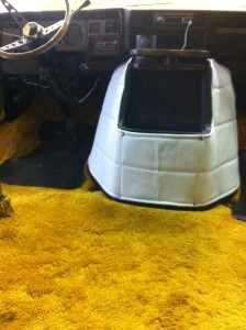 Doghouse Cover Installed