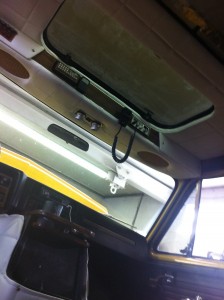 Cab Headliner Installed