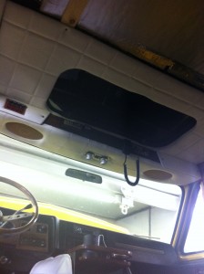 Cab Headliner Installed